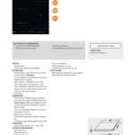 ACM918-BA Whirlpool Kookplaat.